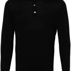 Рубашка поло тонкой вязки