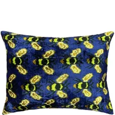 Бархатная подушка Bees (50 x 40 см)