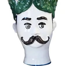 Свеча Ficus в фарфоровом подсвечнике