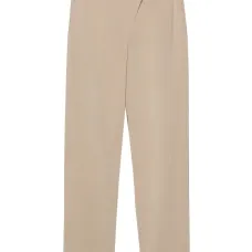 Зауженные брюки со вставками