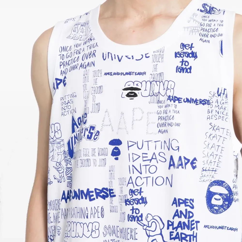 Топ с принтом