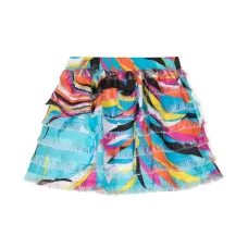 Ярусная юбка с принтом Swirl Ярусная юбка с принтом Swirl