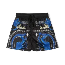 Плавки-шорты с графичным принтом