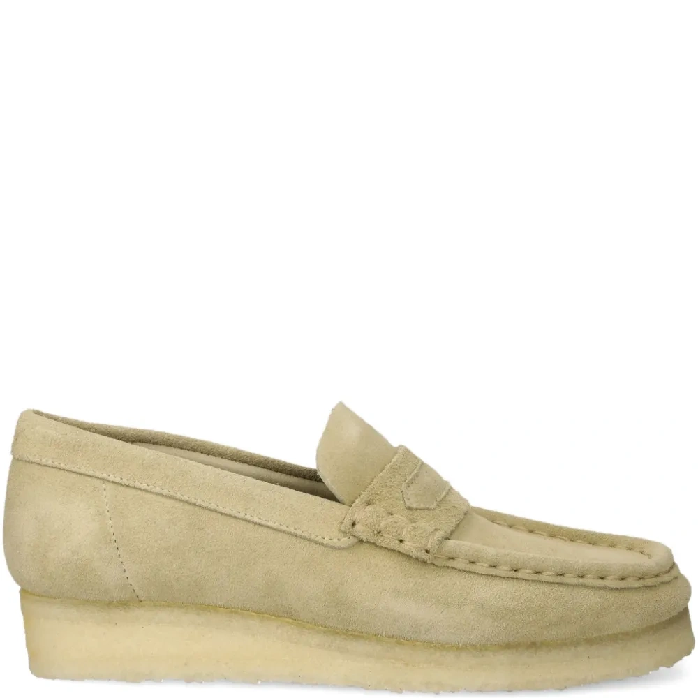 Лоферы-пенни из замши