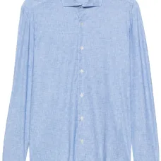 Меланжевая рубашка