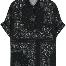 Рубашка с принтом пейсли Рубашка с принтом пейсли