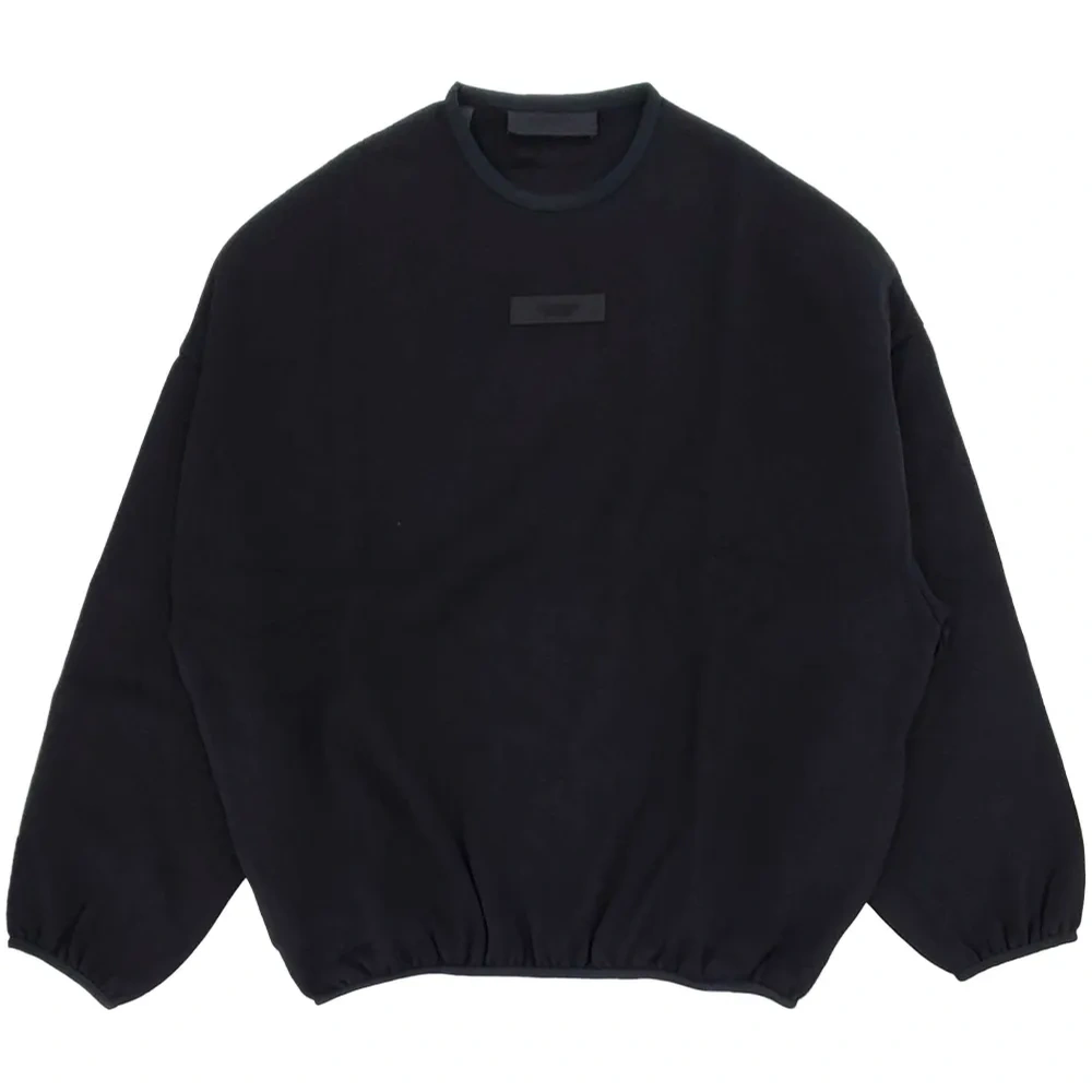 Толстовка с эластичным поясом и нашивкой-логотипом