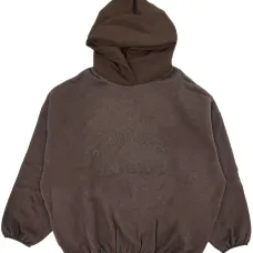 Толстовка с эластичным поясом и нашивкой-логотипом