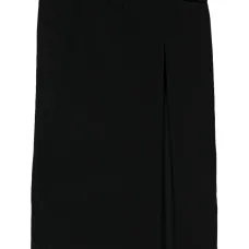 Джинсовая юбка макси с разрезом Джинсовая юбка макси с разрезом