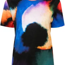 Футболка с абстрактным принтом