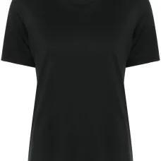 Футболка с контрастной отделкой