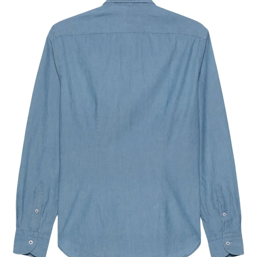 Меланжевая рубашка