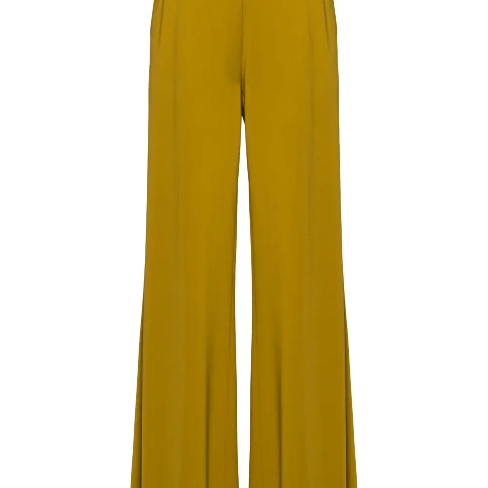 Брюки палаццо с эластичным поясом