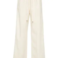 Фетровые брюки палаццо