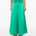 Атласная юбка макси А-силуэта Атласная юбка макси А-силуэта