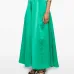 Атласная юбка макси А-силуэта Атласная юбка макси А-силуэта