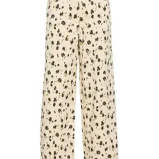 Брюки палаццо с леопардовым принтом Брюки палаццо с леопардовым принтом