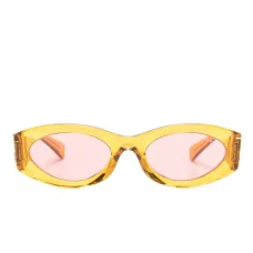 Солнцезащитные очки Glimpse в овальной оправе