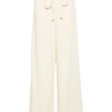 Расклешенные брюки с поясом Расклешенные брюки с поясом