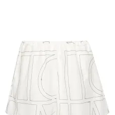 шорты с вышитой монограммой