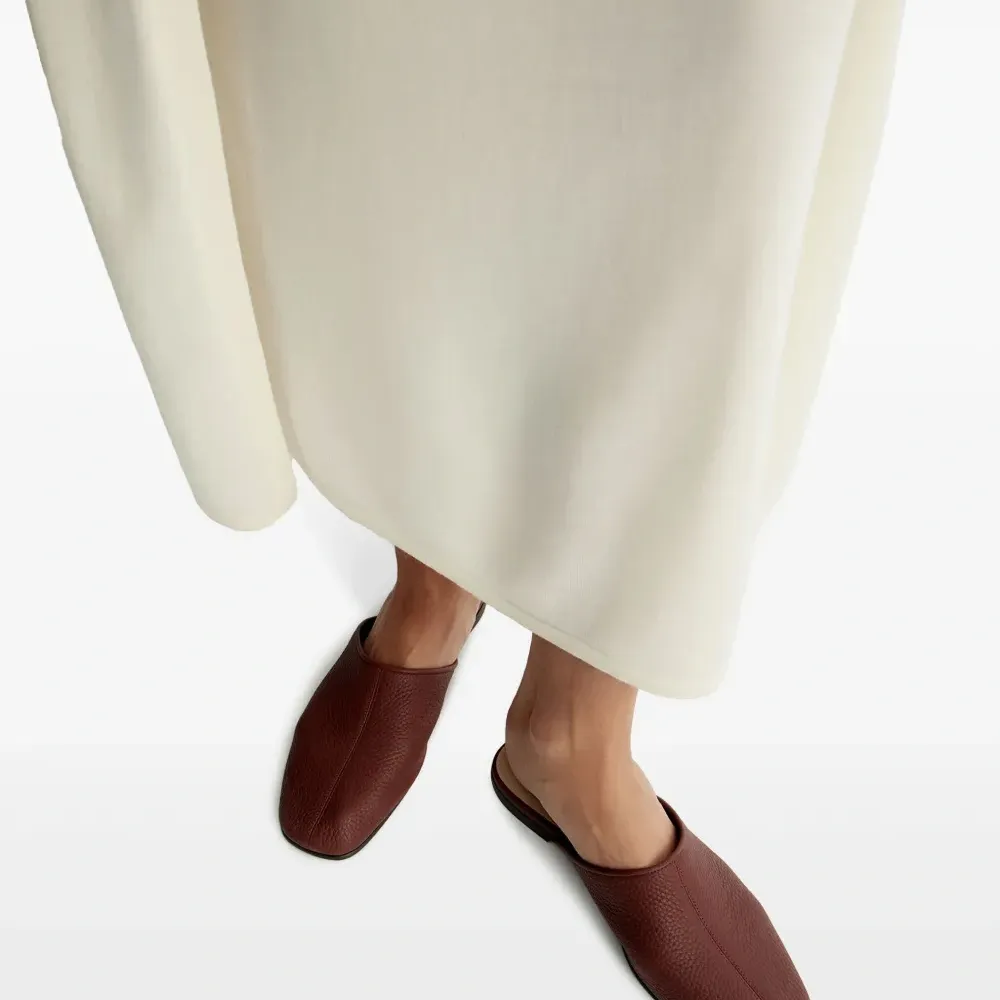 мюли с квадратным носком