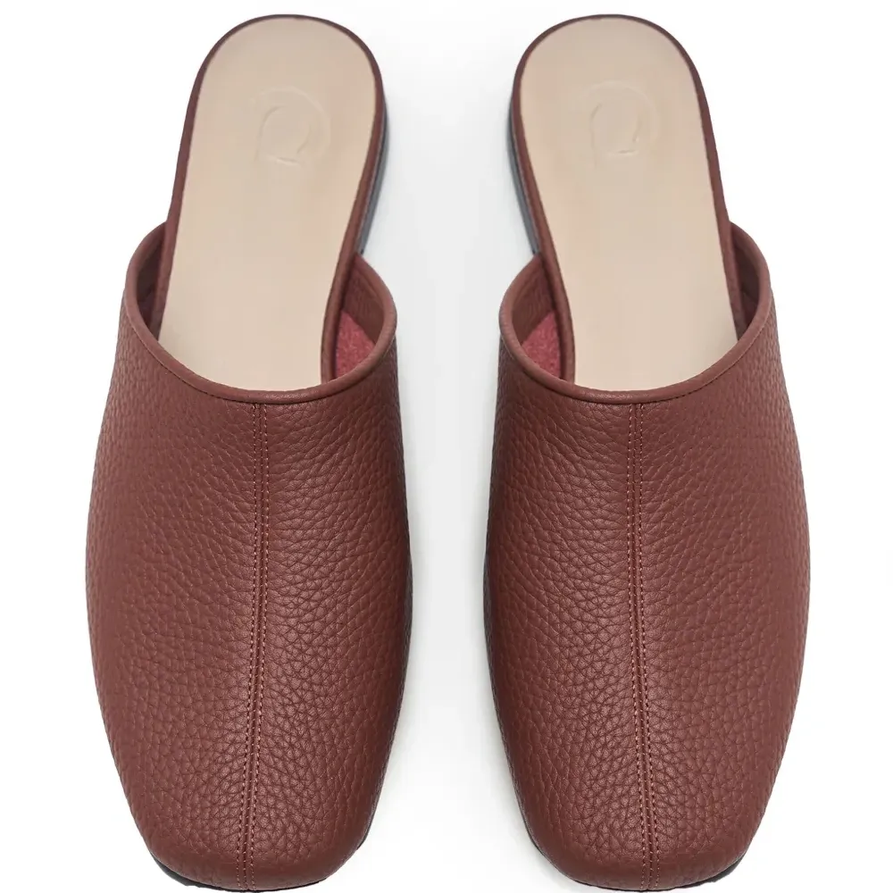 мюли с квадратным носком