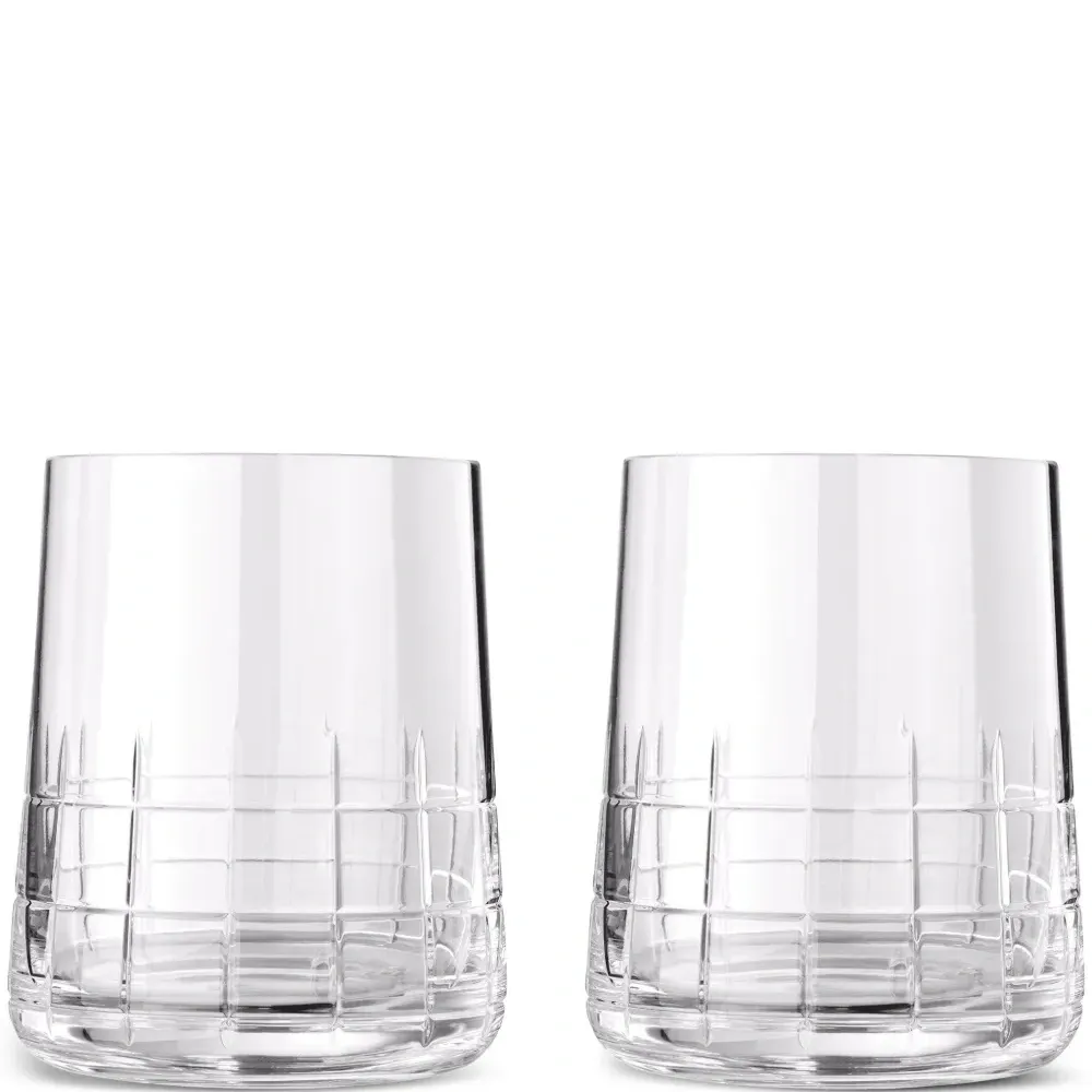 Набор из двух стаканов для воды в клетку