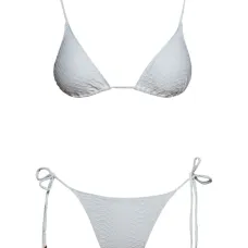 Бикини Nikki с тиснением под змеиную кожу