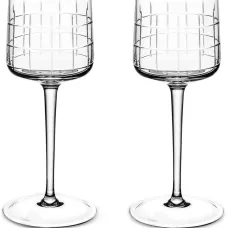 Набор из двух стаканов для воды в клетку