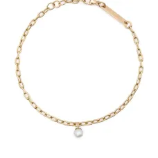 Цепочный браслет из желтого золота