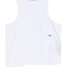 Многослойный укороченный топ без рукавов