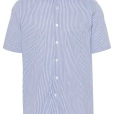 Полосатая рубашка с короткими рукавами