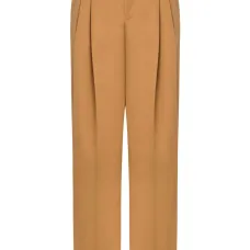 Брюки строгого кроя со складками Брюки строгого кроя со складками