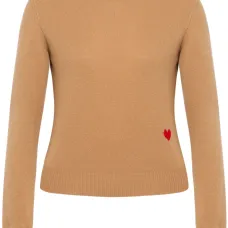 Джемпер с круглым вырезом