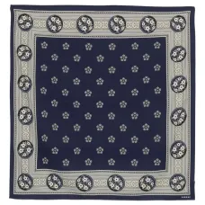 Платок с цветочным принтом