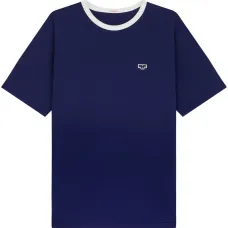 Футболка из органического хлопка с нашивкой-логотипом Футболка из органического хлопка с нашивкой-логотипом