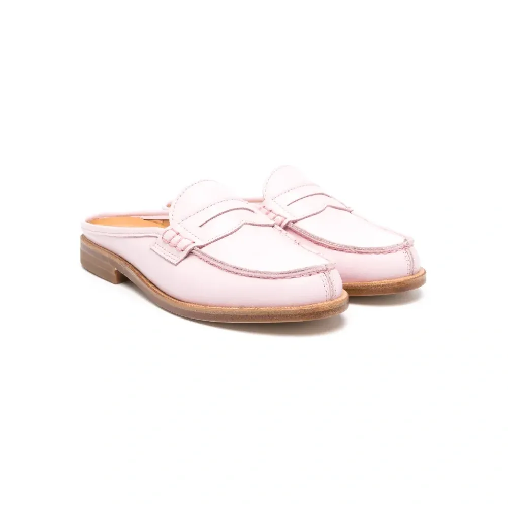 Пенни-лоферы с открытой пяткой