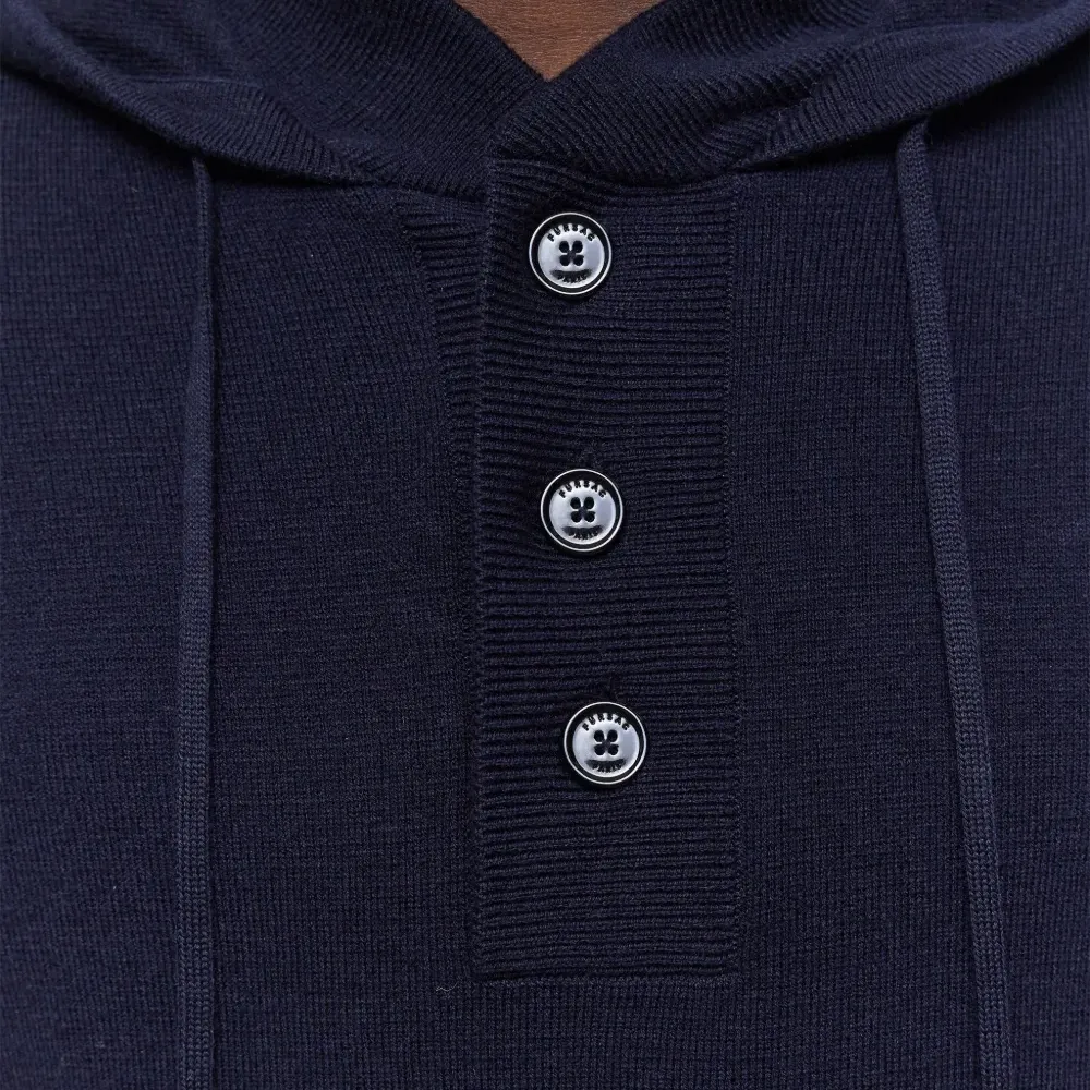 Худи на пуговицах