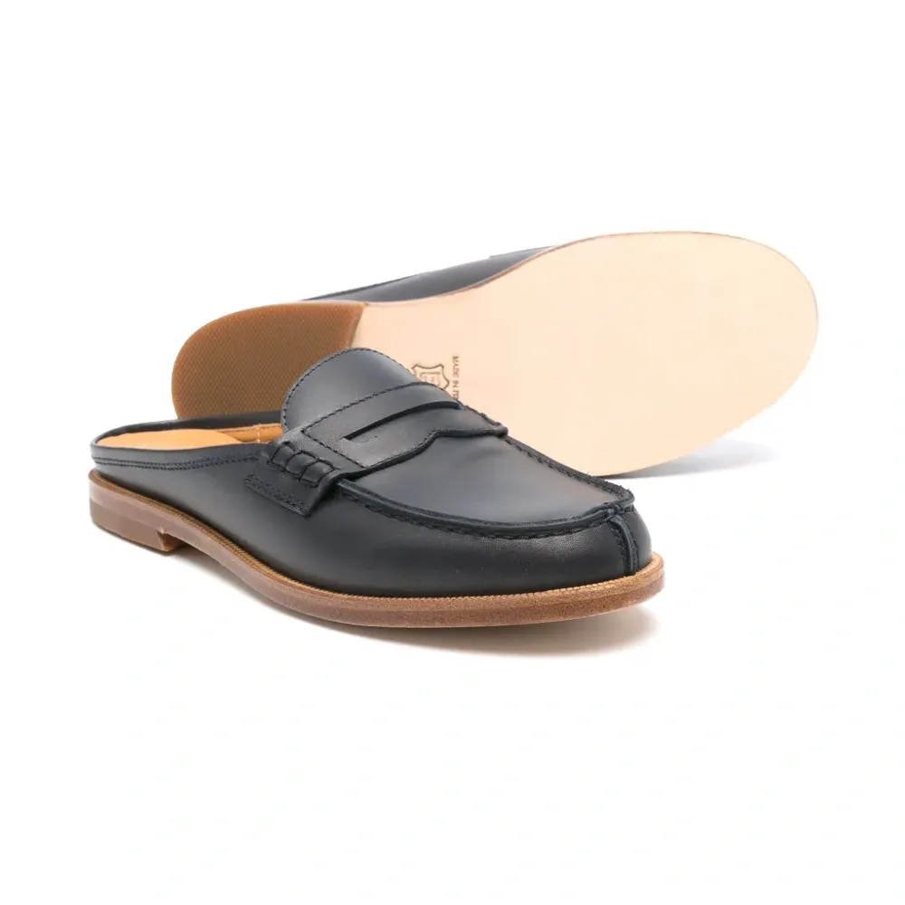 Пенни-лоферы с открытой пяткой Пенни-лоферы с открытой пяткой