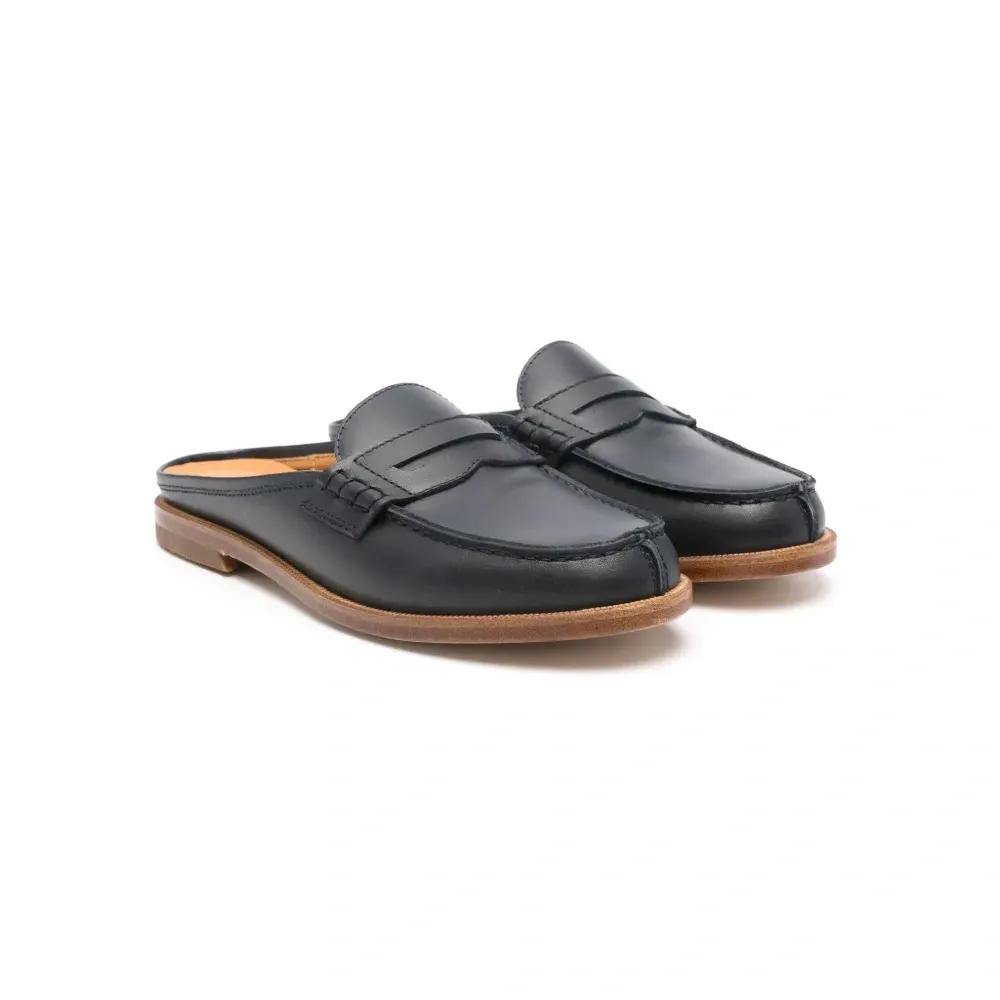 Пенни-лоферы с открытой пяткой Пенни-лоферы с открытой пяткой