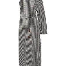 Шелковое платье макси Gino