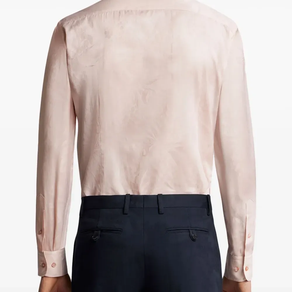 Рубашка с жаккардовым принтом Рубашка с жаккардовым принтом