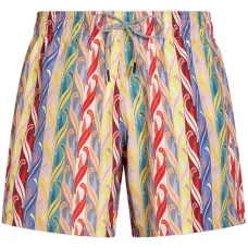 Плавки-шорты в полоску