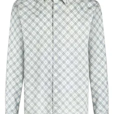 Клетчатая рубашка с узором пейсли