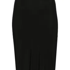 Юбка миди с треугольной пряжкой