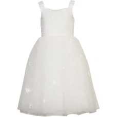 Платье с вышивкой деталями