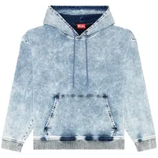 Джинсовое худи D-Um-Rib