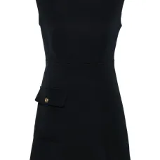 Платье мини с вытачками