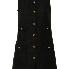 Платье с пуговицами