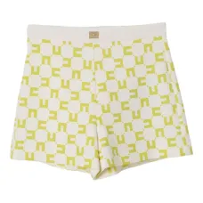 Шорты с геометричным узором